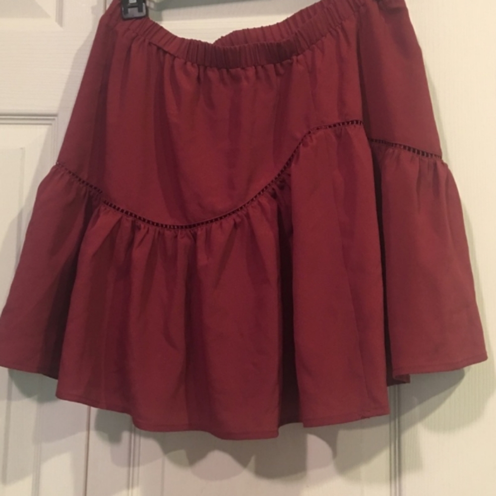 Banana Republic Tiered Mini Skirt Sz XS MSRP $138